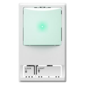 Garage Door Opener Control Panel, Multi-Function Wall Keypad Button Replacement for 78LM, Wired, White