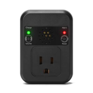 Power Failure Alarm for Freezer, Power Outage Alert with LED Indicator Lights and 80-120dB Adjustable Alarm, Perfect for Monitoring Refrigerators Freezers & Sewage