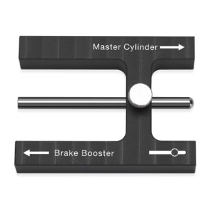 Brake Adjustment Tool, Brake Booster Adjustment Tool with Magnet Design for Most Brake Boosters with Adjustable Pins, Black