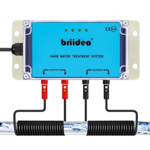 Water Descaler,Water Descaler Whole House with Highly Efficient in Dissolving Scale, No Chemicals, Salt or Filters, Easy to Obtain Mineral-Rich Water Environment Without Additives