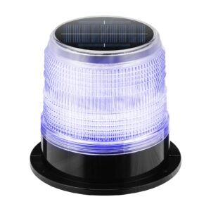 Night Predator Deterrent, Solar Predator Control Light with Batteries, 360?? Highlighting LED Bright to 1.6KM Away, Automatic Turn On at Night, Protect Crops and Poultry